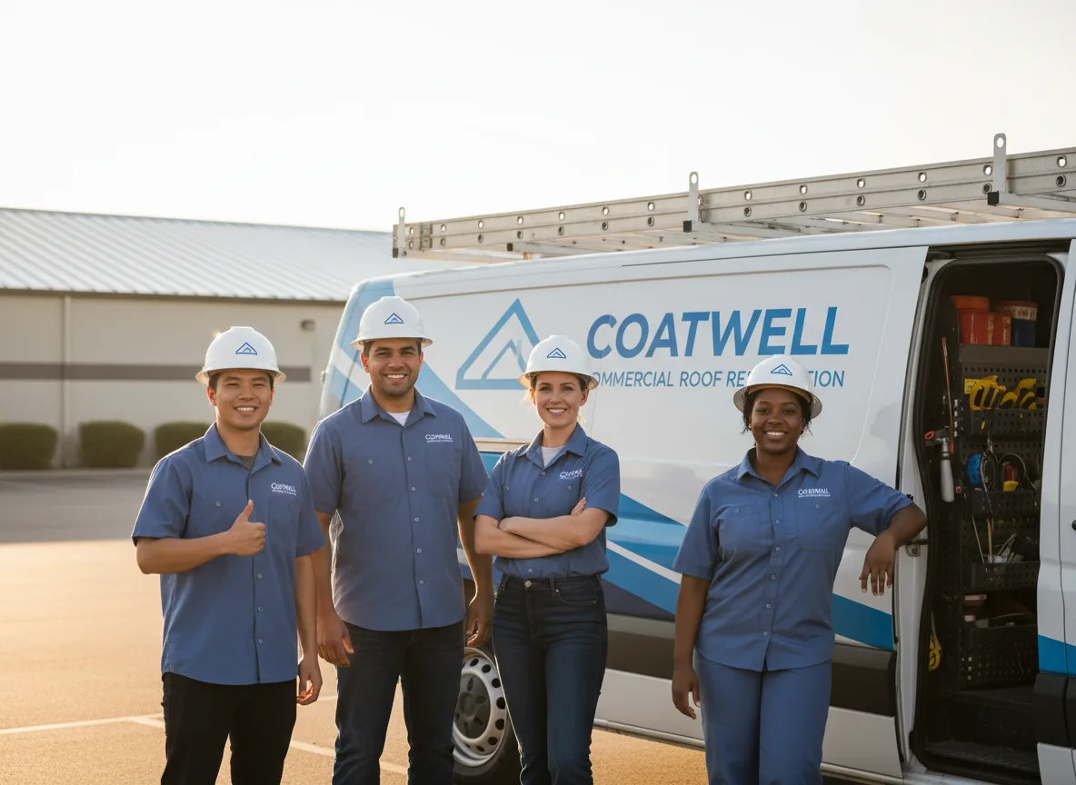 Commercial roof coating company in Oak City, NC